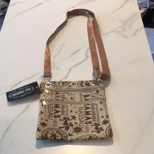 NWT Nassau Bahamas crossbody bag